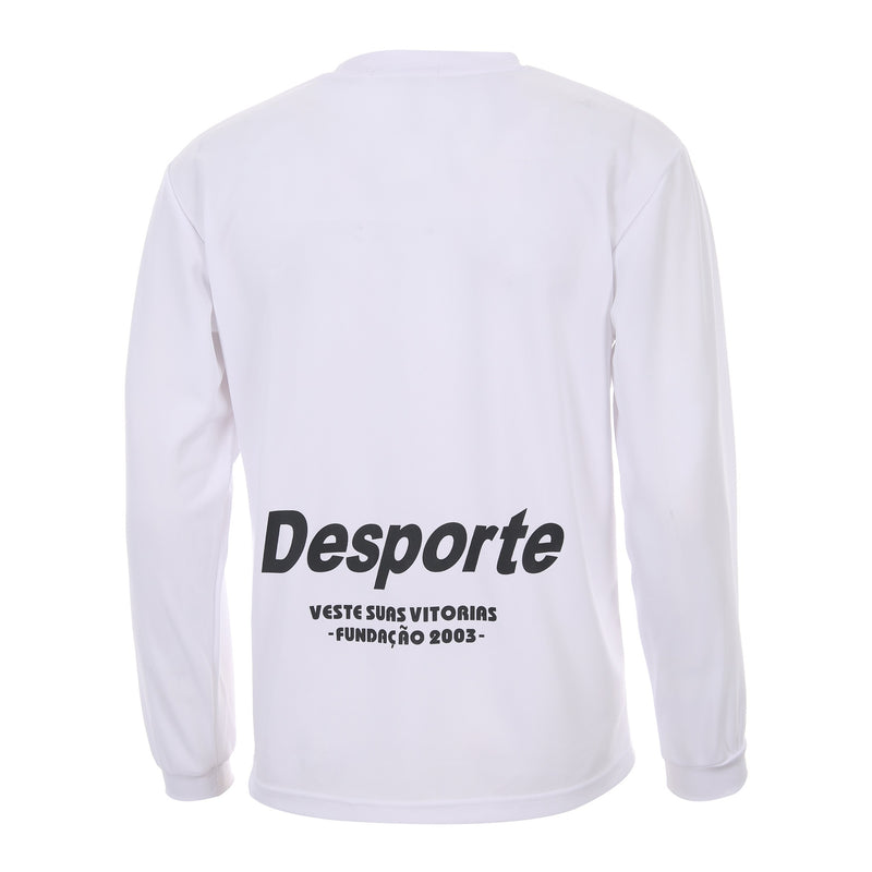 Desporte long sleeve dry shirt DSP-T51L-White back view