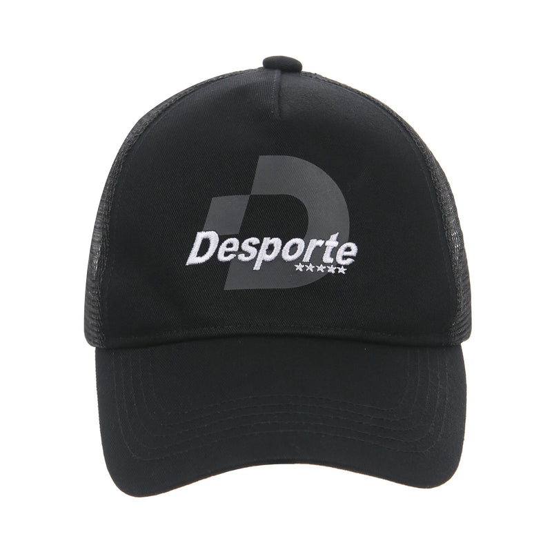 Kids' Desporte black mesh snapback hat DSP-PC04