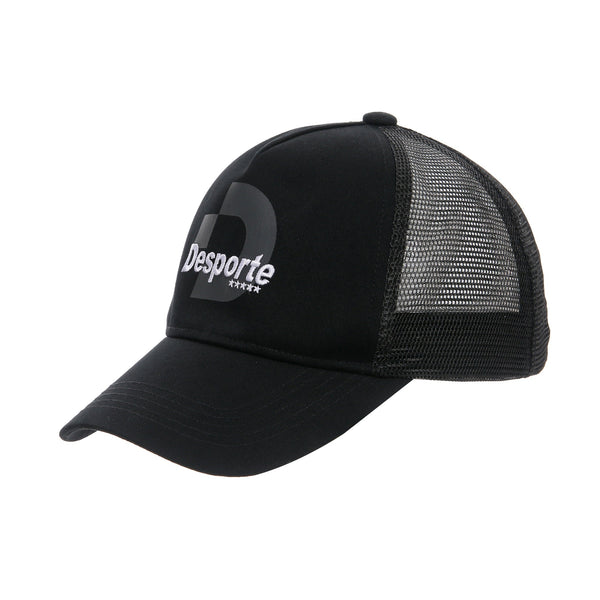 Kids' Desporte black mesh snapback hat DSP-PC04