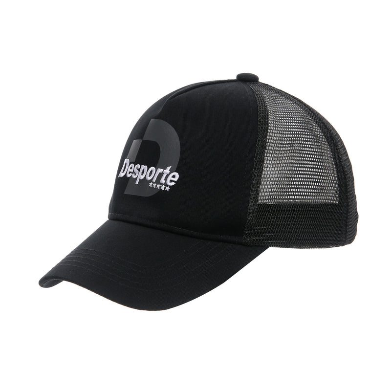 Desporte black mesh snapback hat DSP-PC04