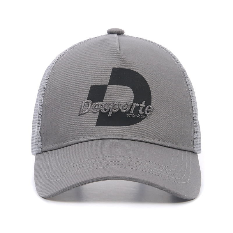 Desporte gray mesh snapback hat DSP-PC04