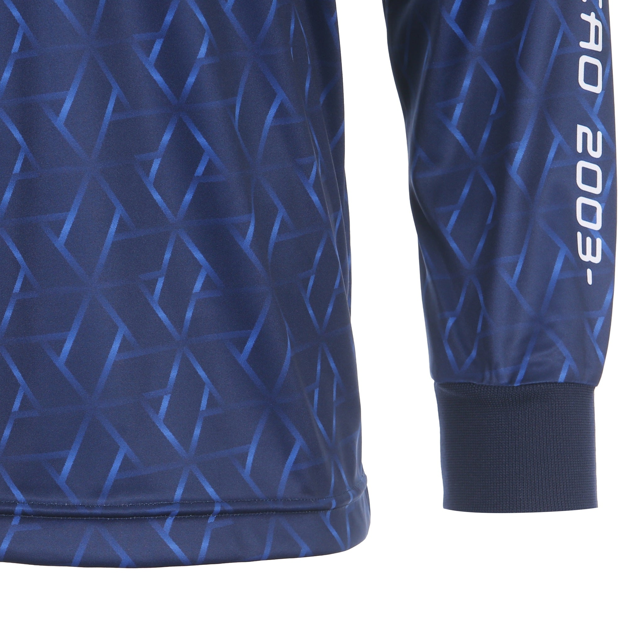 Desporte navy long sleeve futsal practice shirt DSP-BPS-39L elastic cuff