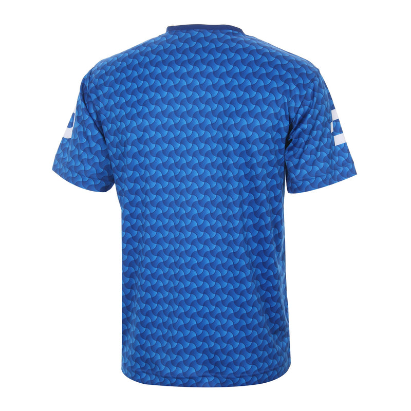 Desporte quick dry practice shirt DSP-BPS-25-AW-Blue for futsal and soccer back view