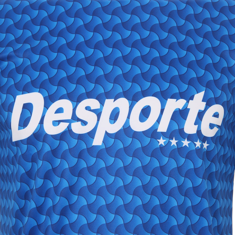 Desporte quick dry practice shirt DSP-BPS-25-AW-Blue for futsal and soccer chest logo