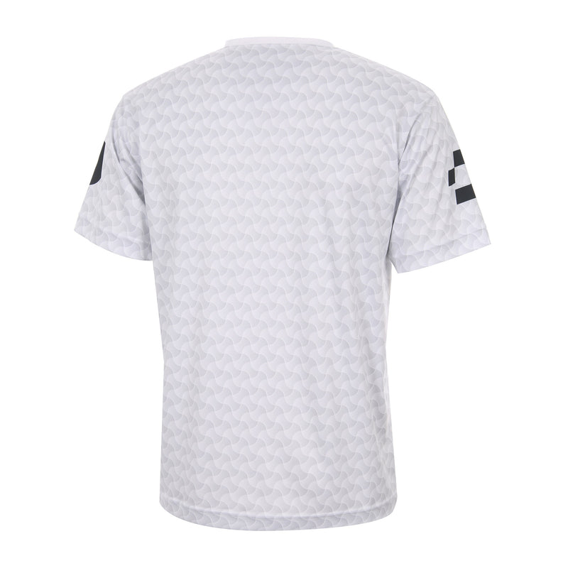 Desporte quick dry practice shirt DSP-BPS-25-AW-White-Gray for futsal and soccer back view