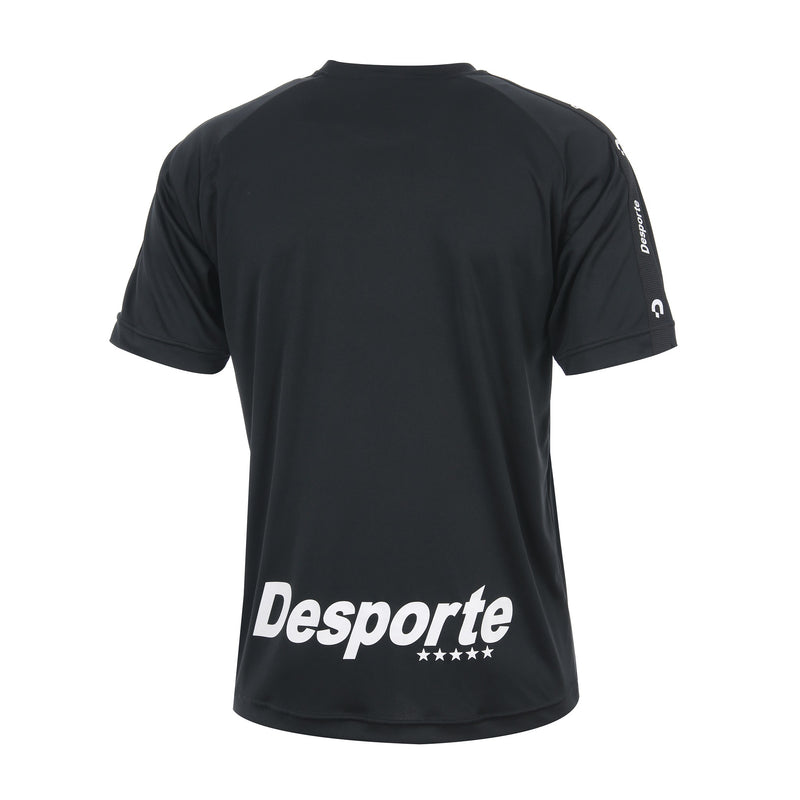 Desporte black practice shirt DSP-BPS-31 back view