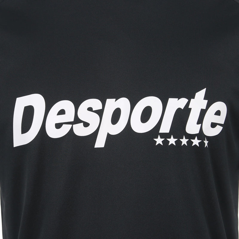 Desporte black practice shirt DSP-BPS-31 chest logo