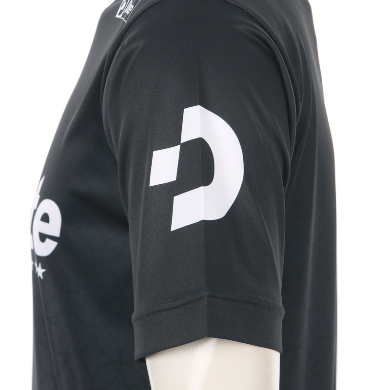 Desporte black heat sublimation design practice shirt DSP-BPS-32 sleeve logo