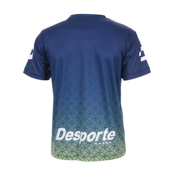 Desporte navy heat sublimation design practice shirt DSP-BPS-32 back view