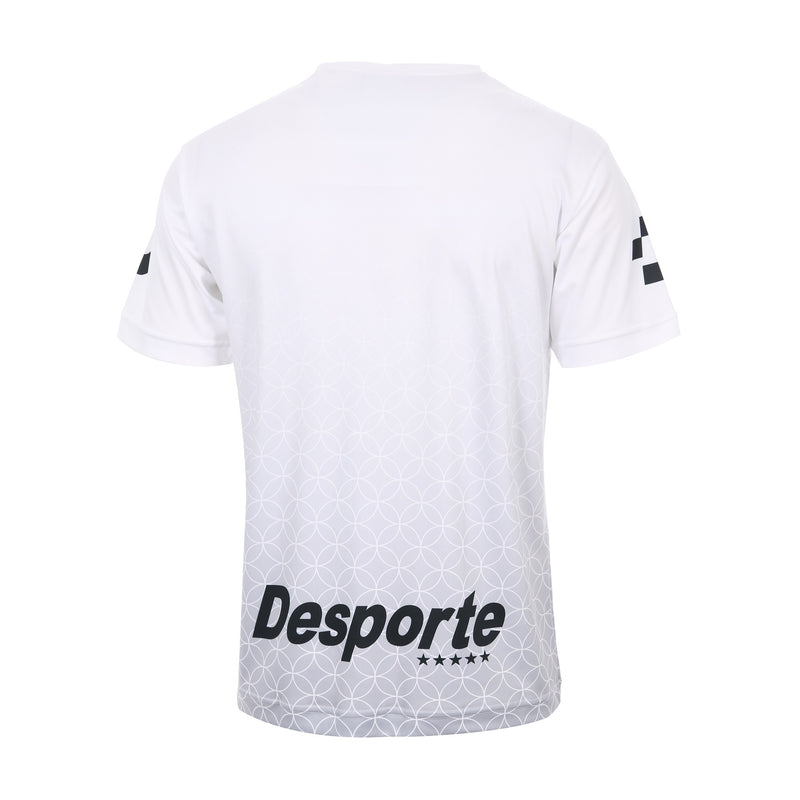 Desporte white heat sublimation design practice shirt DSP-BPS-32 back view
