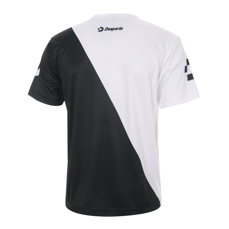 Desporte quick dry practice shirt DSP-BPS-OS-AW2-Black-White for futsal and soccer back view