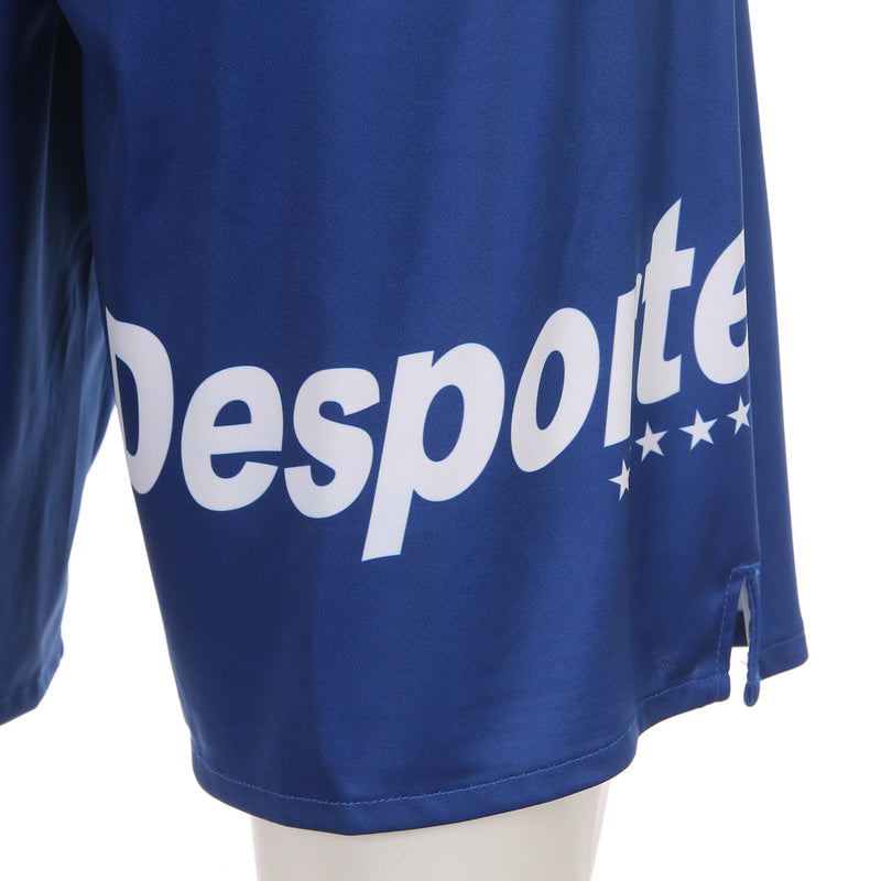 Desporte quick dry practice shorts DSP-BPSP-25-AW-Blue for futsal and soccer back logo on the right