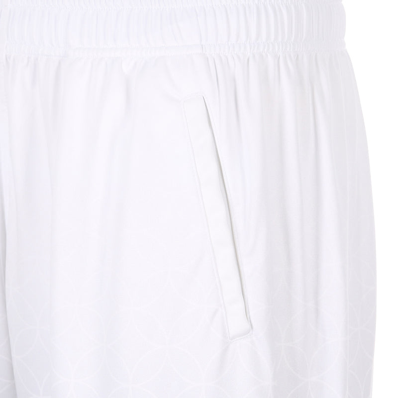 Desporte white heat sublimation design practice shorts DSP-BPSP-32 side pocket