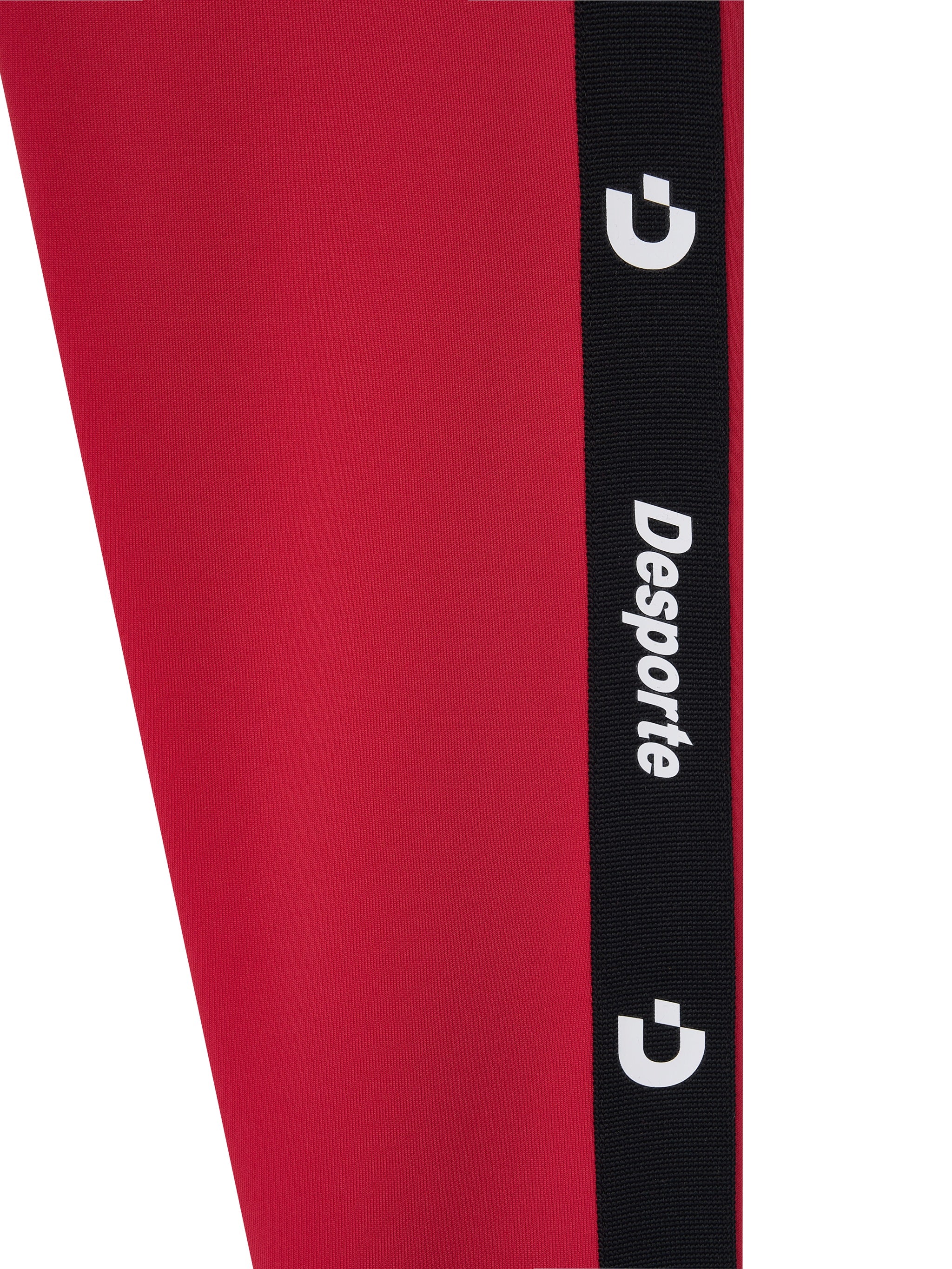 Desporte red track jacket DSP-CJ17SLF track tape logo 