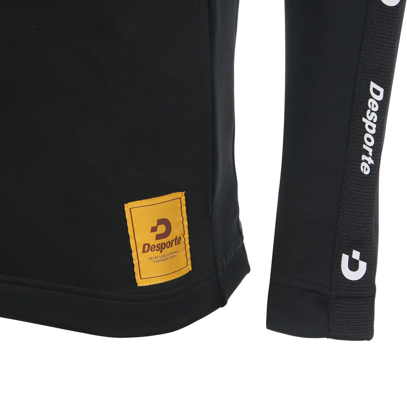 Desporte training jacket DSP-CJ17SLF Black logo tag