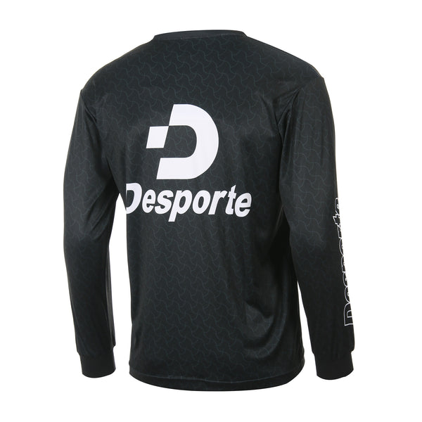 Desporte long sleeve practice shirt BPS-26L black back view