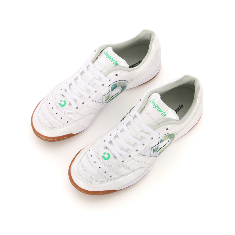 Futsal Shoes, Boa Vista KI PRO2, White/Green-Camouflage | Desporte Futsal Shoes, Boa Vista KI PRO2, White/Green-Camouflage | Desporte