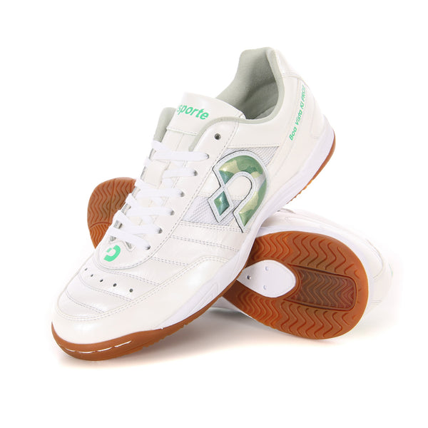 Desporte Boa Vista KI PRO2 DS-1933 white green-camouflage futsal shoes