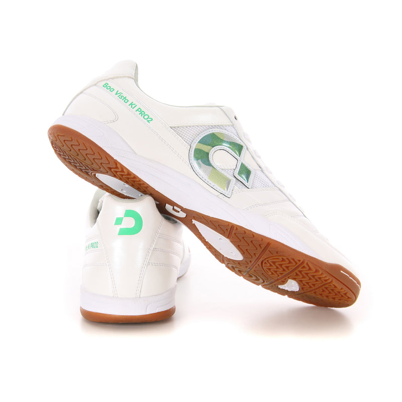 Desporte Boa Vista KI PRO2 DS-1933 white green-camouflage futsal shoes