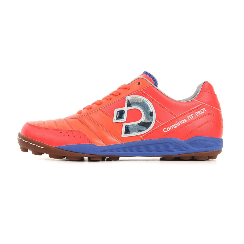 Desporte Campinas JTF PRO1 coral red turf soccer shoe