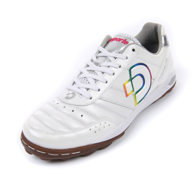 Desporte Campinas JTF5 DS-1440 white/rainbow turf soccer shoe