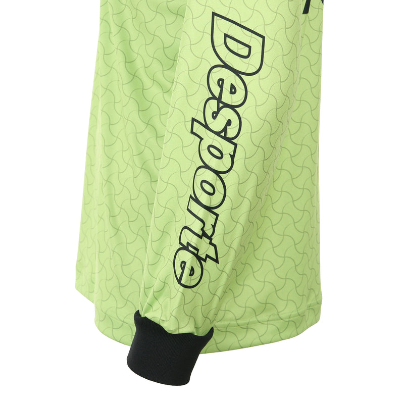 Desporte long sleeve practice shirt BPS-26L lime side logo