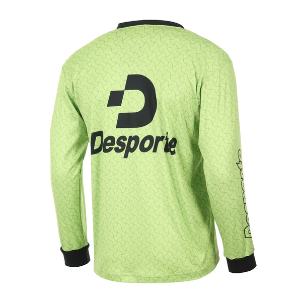 Desporte long sleeve practice shirt BPS-26L lime back view