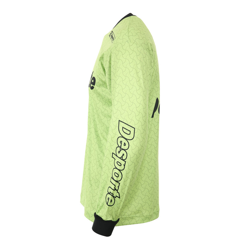 Desporte long sleeve practice shirt BPS-26L lime side view