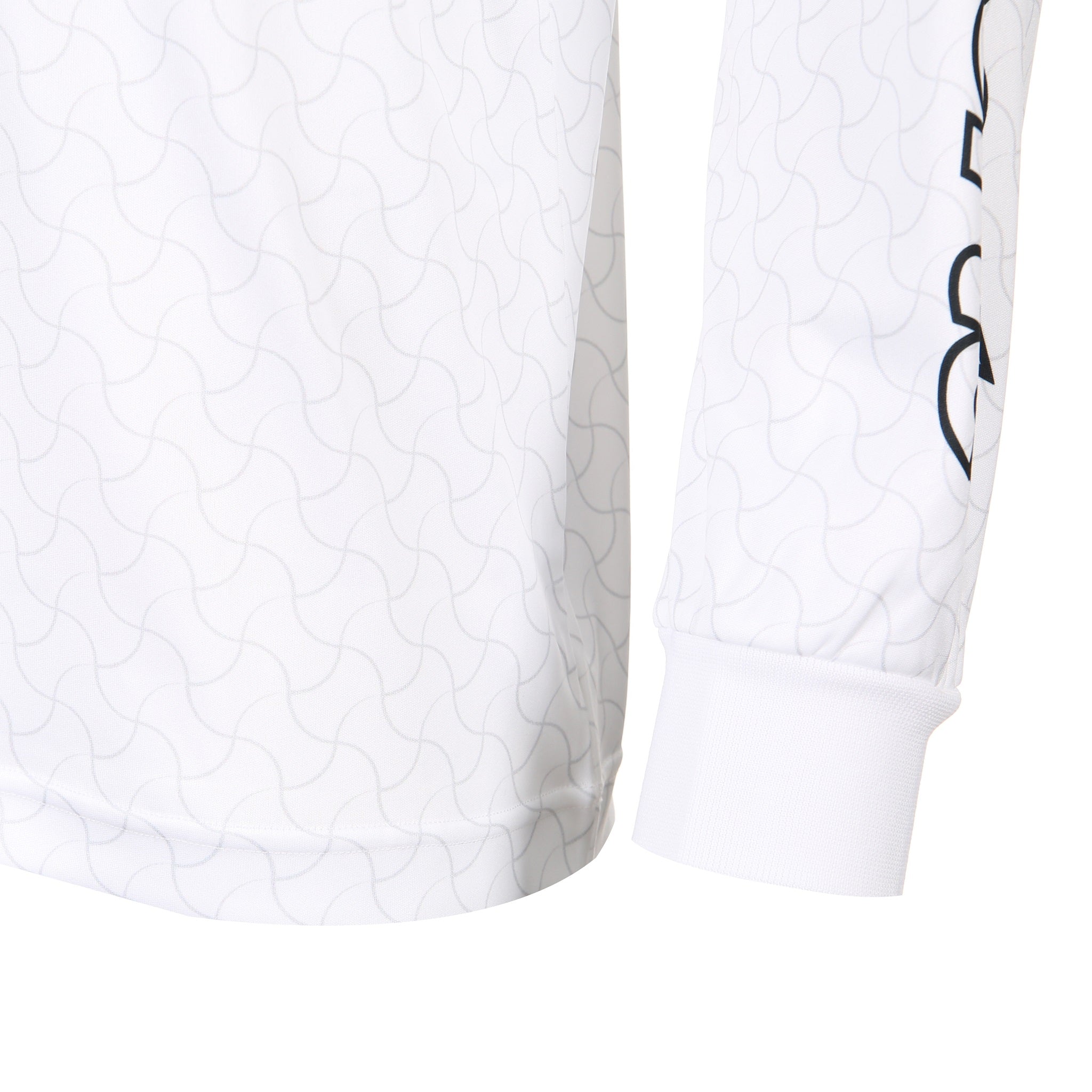 デスポルテ 長袖練習シャツ BPS-26L ホワイト 伸縮性袖口