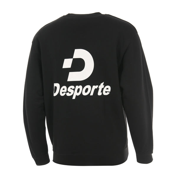 Desporte DSP-SWE-01 black cotton sweatshirt back logo