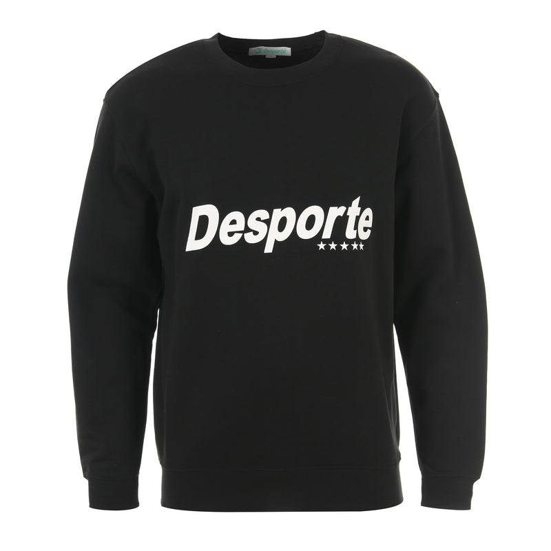 Desporte DSP-SWE-01 black cotton sweatshirt