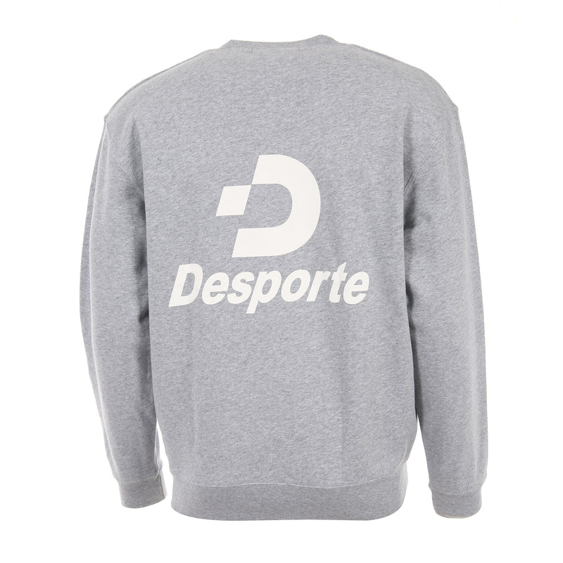 Desporte DSP-SWE-01 gray cotton sweatshirt back logo