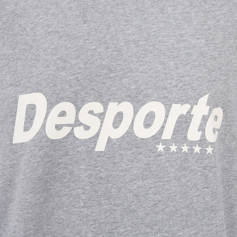 Desporte DSP-SWE-01 gray cotton sweatshirt chest logo