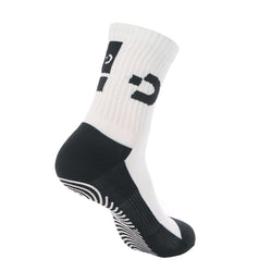 DesporteノンスリップスポーツソックスDSP-SOCK02ホワイト/ブラック