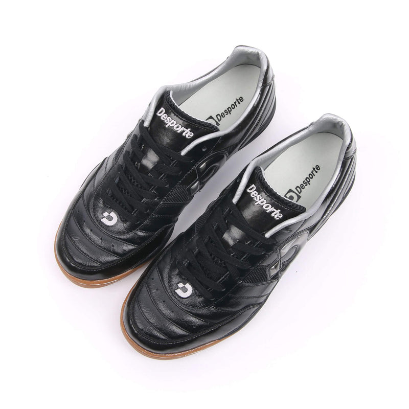Desporte Sao Luis KI PRO1 black futsal shoes synthetic suede leather insoles