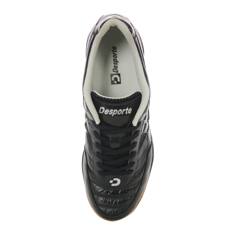 Desporte Sao Luis KI PRO2 black gray camouflage futsal shoe synthetic suede leather insole