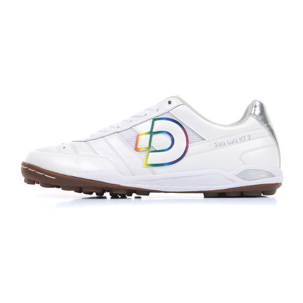 Desporte Sao Luis KT2 DS-1445 White/Rainbow turf soccer shoe