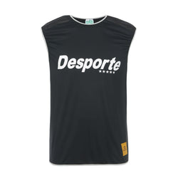 Desporte black sleeveless practice shirt 