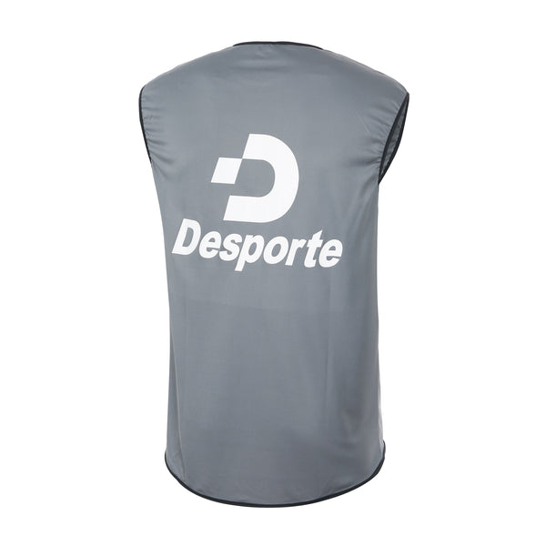 Desporte gray sleeveless practice shirt back view