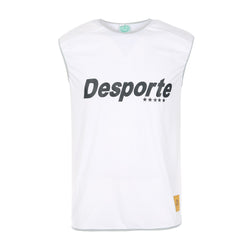 Desporte white sleeveless practice shirt