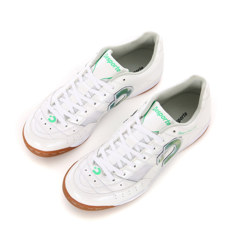 Futsal Shoes, Tessa Light ID PRO2, White/Green-Camouflage | Desporte