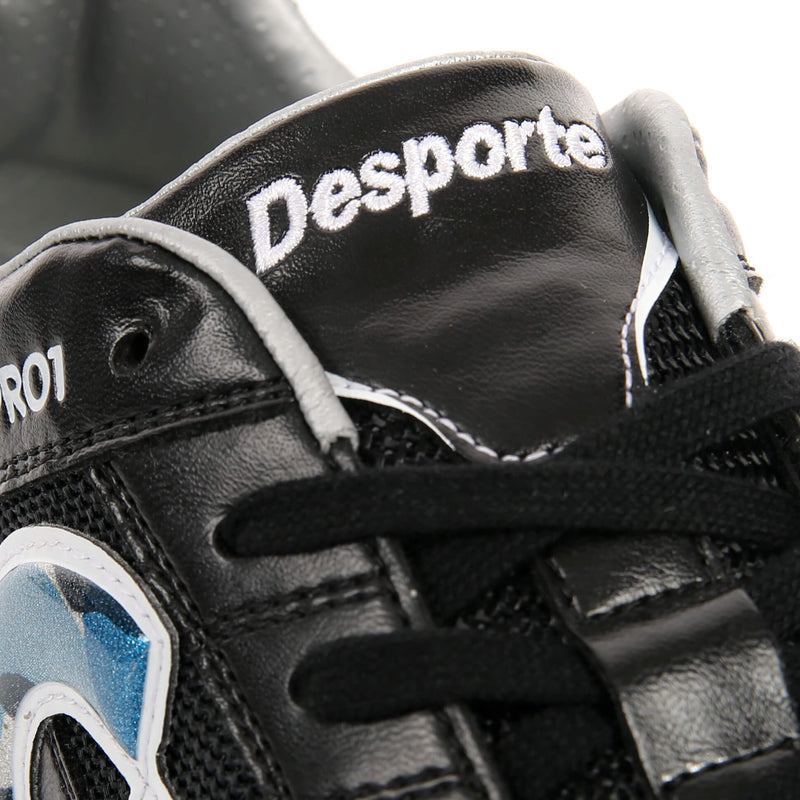 Desporte Tessa Light TF PRO1 black turf soccer shoe padded tongue