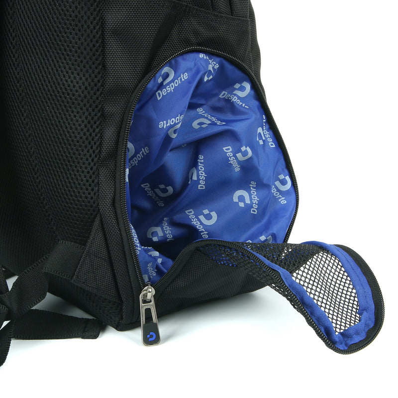 Desporte black backpack DSP-BACK08 shoe compartment