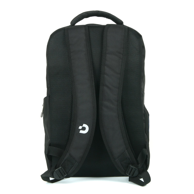 Desporte black backpack DSP-BACK08 back view