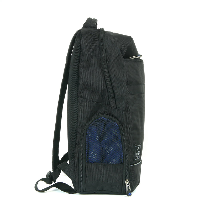 Desporte black backpack DSP-BACK08 side view