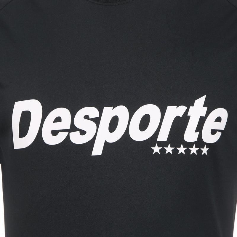 Desporte black lime football practice jersey chest logo