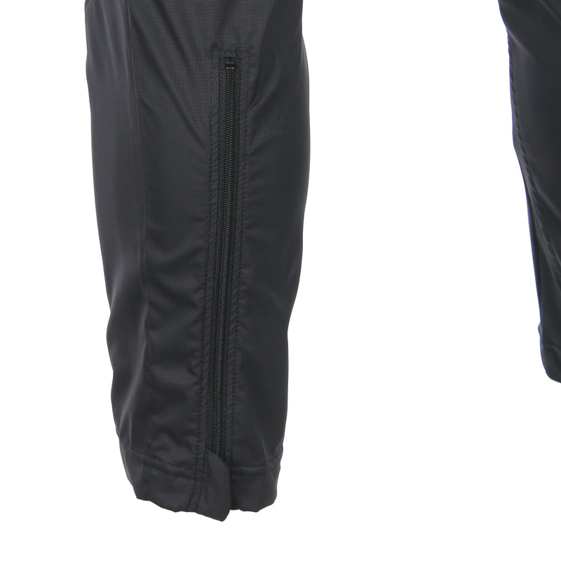 Desporte black white windbreaker pants DSP-PP26SSL zippered lower legs