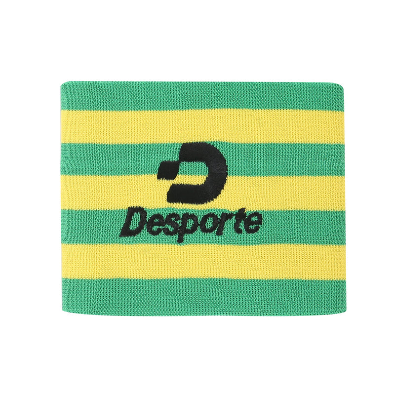 Desporte captain's armband DSP-CM02 green yellow with black logo