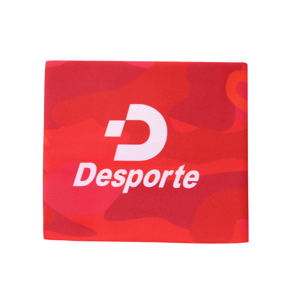 Desporte captain's armband DSP-CM03 red with white logo