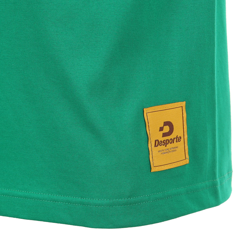 Desporte cotton t-shirt DSP-T46 Green front logo tag